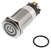 ARCOLECTRIC / BULGIN LIMITED MPI005OTELSAM12 ANTI VANDAL SW, SPDT, 5A, 24V/125V, AMB
