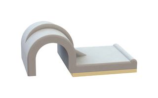 ESSENTRA COMPONENTS 22SPC25550 CABLE CLIP, ADHESIVE, PA66, NATURAL