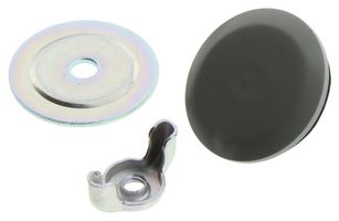 HAMMOND HP22 HOLE PLUG, STEEL, 0.88IN