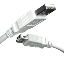 AIM CAMBRIDGE - CINCH CONNECTIVITY 30-3008-6 USB CABLE, 2.0 TYPE A PLUG-RCPT, 1.828M