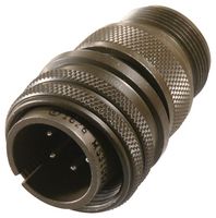 AMPHENOL INDUSTRIAL MS3106A18-12P. CIRCULAR CONNECTOR, PLUG, 18-12, CABLE