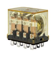 IDEC RH4B-ULD-DC24V. POWER RELAY, 24VDC, 10A, 4PDT, SOCKET