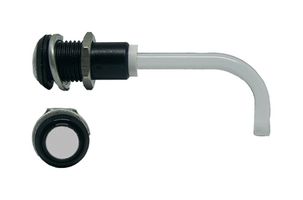 BIVAR RHD-0700-2500-F9PD67PR LIGHT PIPE, CLR, DIFFUSED, 2.496", R/A