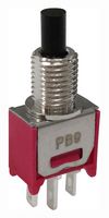 MULTICOMP PRO MP-PB9-AA00AQE-5. PB SWITCH, SPDT, 1A, 125VAC/28VDC, PANEL