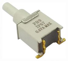 MULTICOMP PRO MP-PB9-BBA1RE-7. PB SWITCH, SPST-NO-DM, 0.4A, 20V, SMD