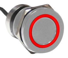 ARCOLECTRIC / BULGIN LIMITED MC19LOSRG CAPACITIVE SW, DPDT, 0.01A, 12V, GRN/RED