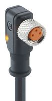 LUTRONIC 0806 03 L1 001 2M SENSOR CORD, M8 R/A RCPT-FREE END, 6.6