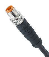 LUTRONIC 0810 03 001 5M SENSOR CORD, 3P M8 PLUG-FREE END, 16.4