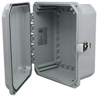 BUD INDUSTRIES DPH-28710 ENCLOSURE, OUTDOOR, PC, LIGHT GREY
