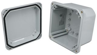 BUD INDUSTRIES DPS-28707 ENCLOSURE, OUTDOOR, PC, LIGHT GREY