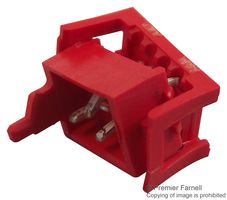 TE CONNECTIVITY - AMP 215083-4 CONNECTOR, HEADER, 4POS, 2ROW, 1.27MM
