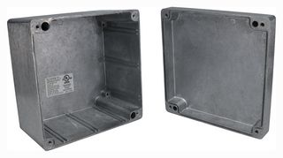 BUD INDUSTRIES AN-1310-A ENCLOSURE, WALL, ALUMINIUM, NATURAL