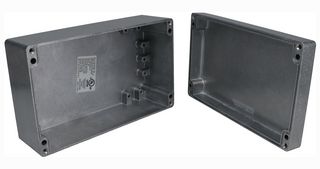 BUD INDUSTRIES AN-1322-A ENCLOSURE, WALL, ALUMINIUM, NATURAL