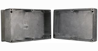BUD INDUSTRIES AN-2808-A ENCLOSURE, WALL MNT, ALUMINIUM, NATURAL