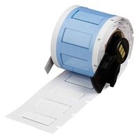 BRADY M6-250-1-342-WT LABEL, HEAT SHRINK, 6.35MMX25.4MM, WHT
