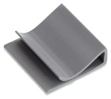 ABB - THOMAS & BETTS FRPV-1000-8-C CABLE CLIP, FLAT, ADHESIVE, PVC, GREY, 1