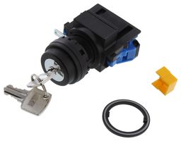 IDEC HW1K-2AF10 SWITCH, KEY OPERATED, 1NO, 10A, 600V