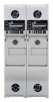 EATON BUSSMANN CHCC2DIU DIN RAIL FUSE HOLDER, 30A, 600VAC, SCREW