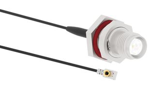 AMPHENOL RF 095-850-313-200 CABLE ASSY, TNC RP JACK-MHF1 R/A PLUG