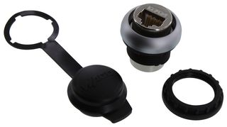 WAGO 8000-099/000-1764 RJ45 CONN, JACK, 8P8C, 1PORT, CAT6A