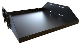 HAMMOND BRS2P2324BK RACK SHELF, STEEL, 3U