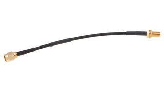 MOLEX 73230-5302. CBL ASSY, SMA PLUG-SMA BLKHD JACK, 12"