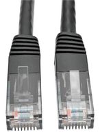 EATON TRIPP LITE N200-100-BK PATCH CORD, RJ45 PLUG, CAT6, 100FT, BLK