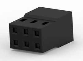 TE CONNECTIVITY 2316108-6 HOUSING CONNECTOR, RCPT, 6POS, 2MM