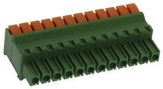 TE CONNECTIVITY 1-1986693-2 TERMINAL BLOCK, PLUG, 12POS, 30-14AWG
