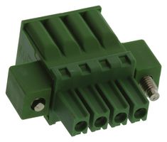 TE CONNECTIVITY 1986723-4 TERMINAL BLOCK, PLUG, 4POS, 30-14AWG