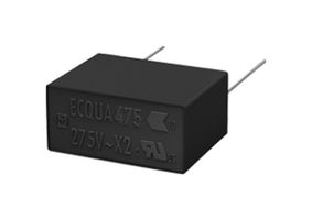 PANASONIC ECQ-UAAF824M SUPPRESSION CAP, 0.82UF, X2, 275V, RAD