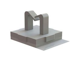 ESSENTRA COMPONENTS MWSB-1-01A-RT WIRE SADDLE, ADHESIVE, NYLON 6.6/NATURAL