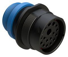 AMPHENOL SINE/TUCHEL AHDP04-24-18SR-STA 18 POSITION RECEPTACLE, SOCKET, SHELL SIZE 24, REDUCED DIAMETER SEAL (BLUE), SMALL THREAD ADAPTER 86AK2773