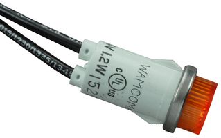 WAMCO WL-1090C3-12V LAMP, INCANDESCENT INDICATOR, 12V, 80mA,