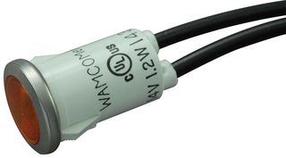 WAMCO WL-1090D3-12V LAMP, INCANDESCENT INDICATOR, 12V, 80mA,