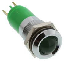 WAMCO WL-19210351 PANEL MOUNT INDICATOR, LED, 14MM, GREEN,