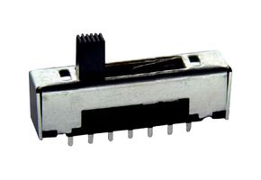 APEM ASLB1470 SLIDE SWITCH, SP4T, 0.3A, 30VDC, TH