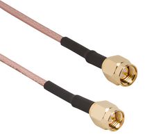 AMPHENOL RF 135101-01-18.00 CABLE ASSY, SMA PLUG-PLUG, 18"