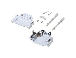 L-COM SDRS15HOT. D-SUB HOOD, DA, 180 DEG, PLASTIC