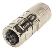 HARTING 21038212505. SENSOR CONNECTOR, M12, RCPT, 5POS, CABLE
