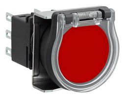 IDEC LBW6GB-M1T5R PB SWITCH, SPDT, 250VAC, 5A, QC/SOLDER