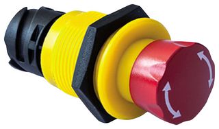 TE CONNECTIVITY - KISSLING ES-2021-T111. E-STOP SW, DPST-NO, SPST-NC, 10A, 24VDC