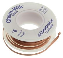 CHEMTRONICS 10-25L. BRAID, DESOLDERING, ROSIN, 25FT