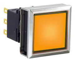 IDEC LBW7ML-M1T14A PB SWITCH, SPDT, 0.1A, 125VAC, AMB