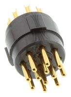 SOURIAU-SUNBANK / EATON BIS14PLN1216M CIRCULAR INSERT, PIN, 14-12, SOLDER