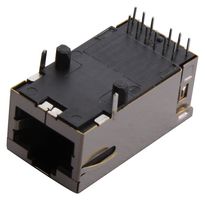 BEL MAGNETIC SOLUTIONS 0816-1X1T-23-F RJ45 CONNECTOR, JACK, 8P8C, 1PORT, TH