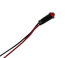 DIALIGHT 558-0101-027F RED, .158 LED PMI, PVC FREE