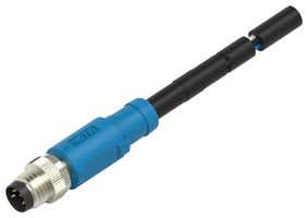 TE CONNECTIVITY T4061110004-001. M8 CABLE ST M 0.5M 4POS PVC CABLE