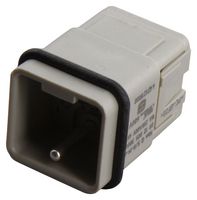 HARTING 09120053004 HEAVY DUTY CONN, INSERT, PLUG, 5+PE POS