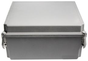 NVENT HOFFMAN A12106CHQRFG ENCLOSURE, JUNCTION BOX, FIBERGLASS GRAY